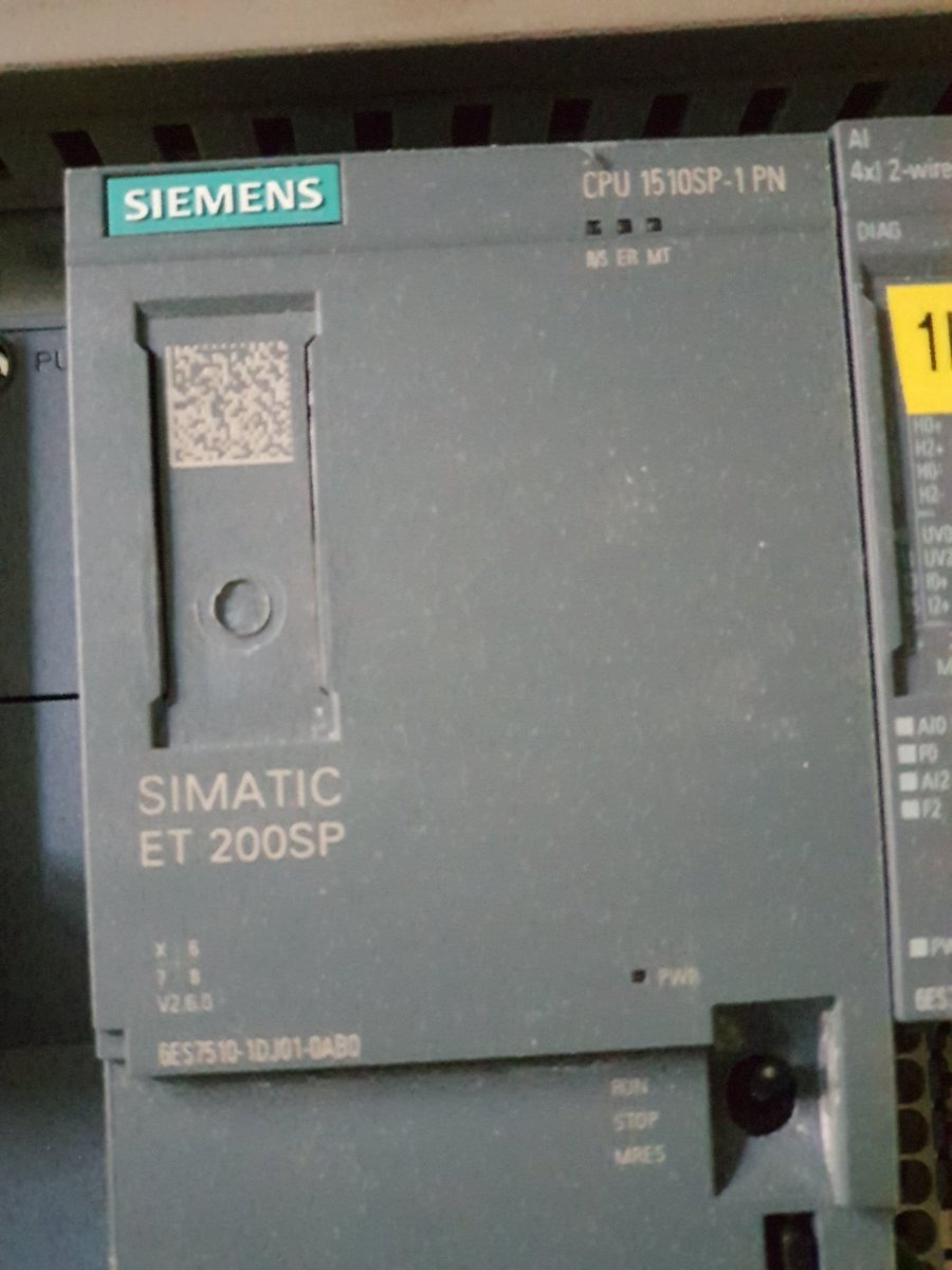 Merni i upravljački PLC orman (Siemens ET 200SP, JUMO Logoscreen 600) + Siemens Sitrans FXT030 DN100