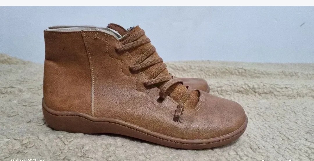 EXTRA: Ženske KOŽNE barefoot čizme (Anatomske) – Broj 38