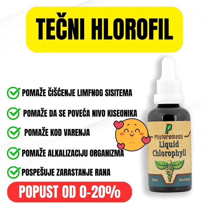 Tečni Hlorofil – Detoks i energija iz prirode