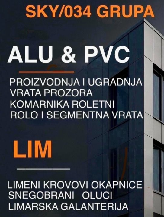Alu&amp;Pvc -Lim