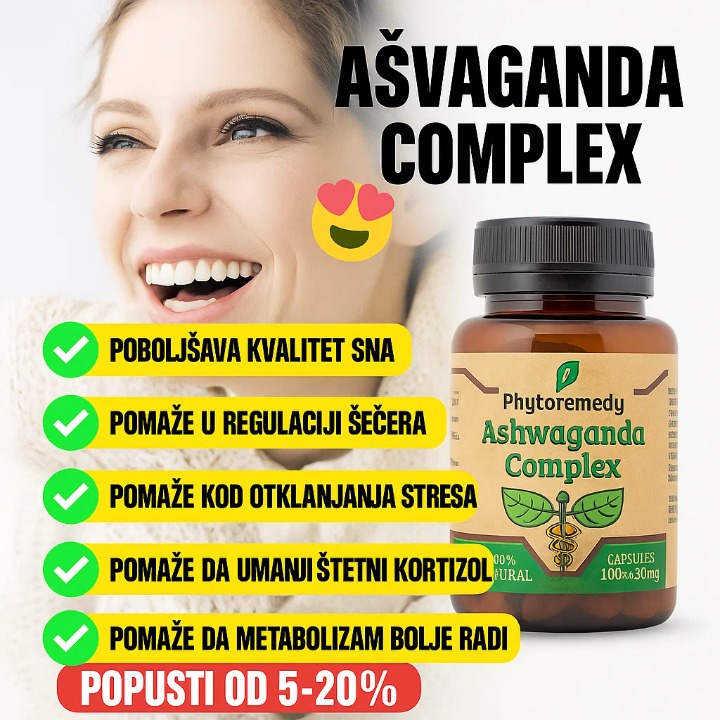 Asvaganda Complex – Najbolje za smirenje