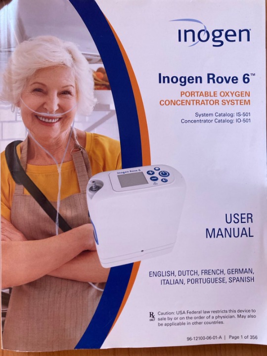 Na prodaju: Koncentrator kiseonika Inogen Rove 6