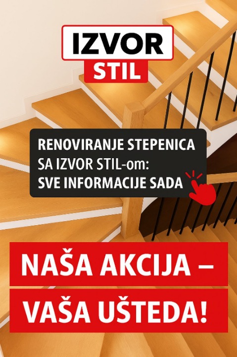 IZVOR STIL–Laminati i oprema po super cenama