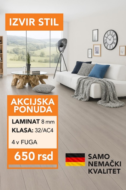 IZVOR STIL–Laminati i oprema po super cenama