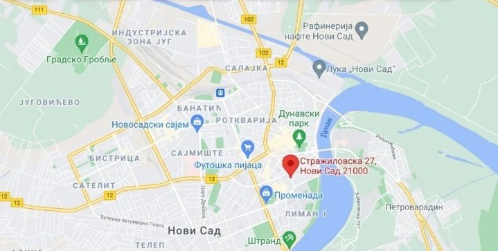 Strazilovska-Novi Sad, ulicni lokal TOP lokacija