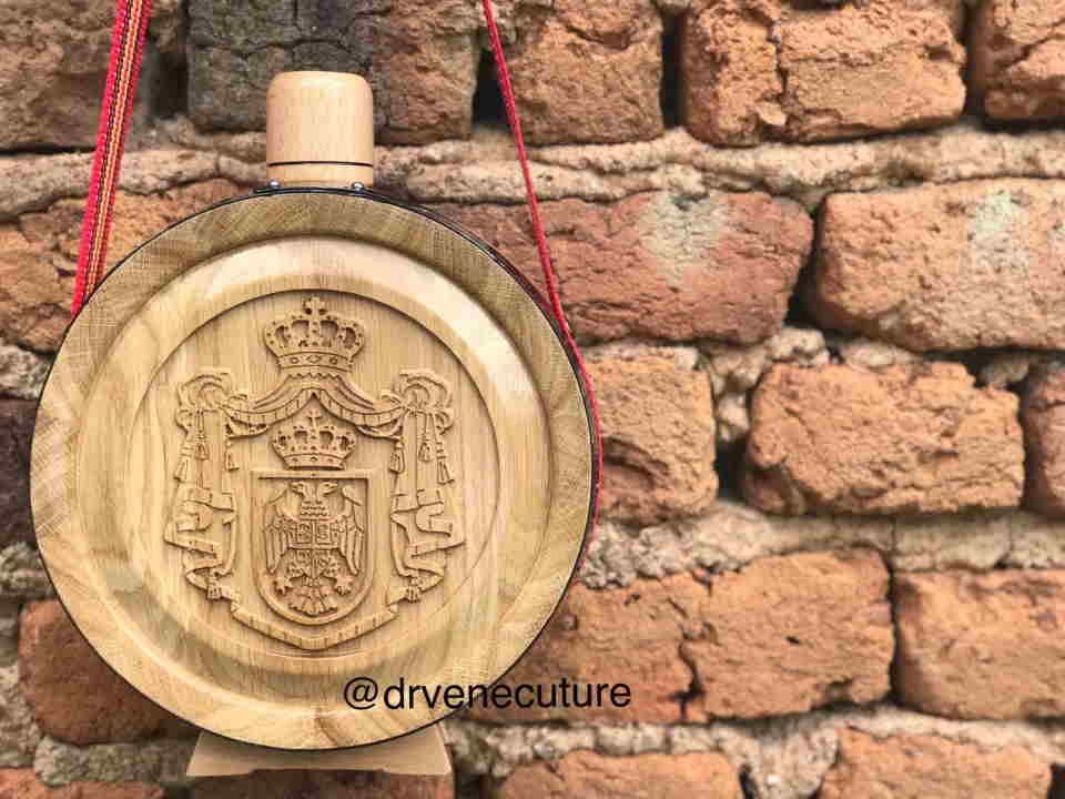 Izrada hrastovih drvenih ČUTURA sa gravurom po želji kupca  