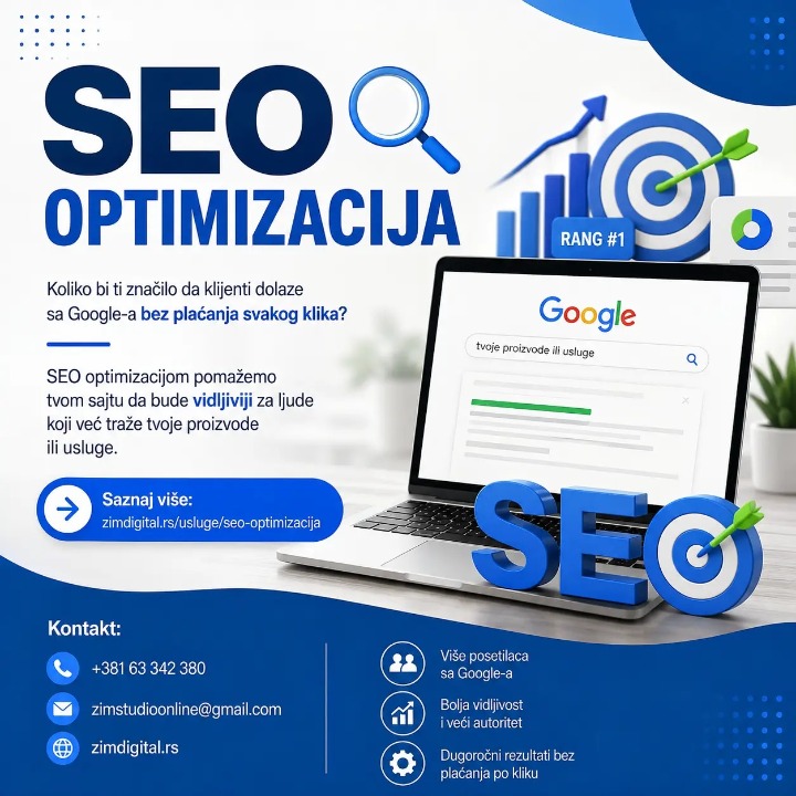 SEO OPTIMIZACIJA 