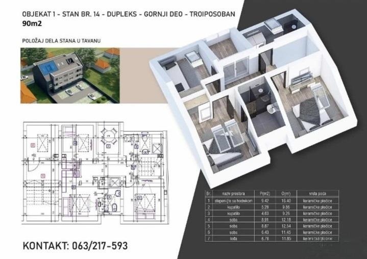 Prodaja stana u Sremskoj Mitrovici