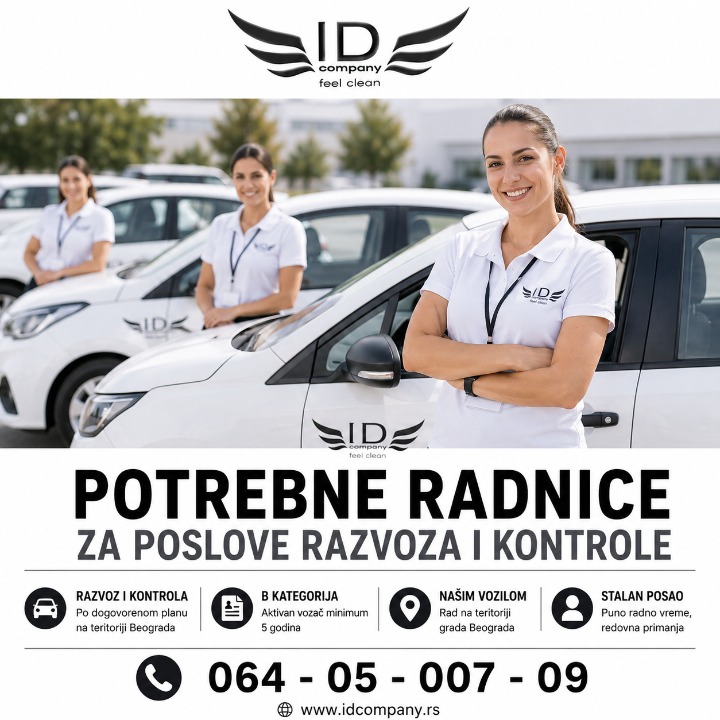Potrebne radnice za poslove razvoza i kontrole 