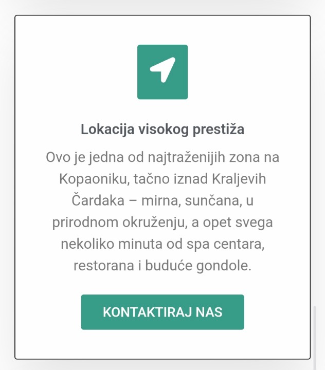Prodajem plac na Kopaoniku